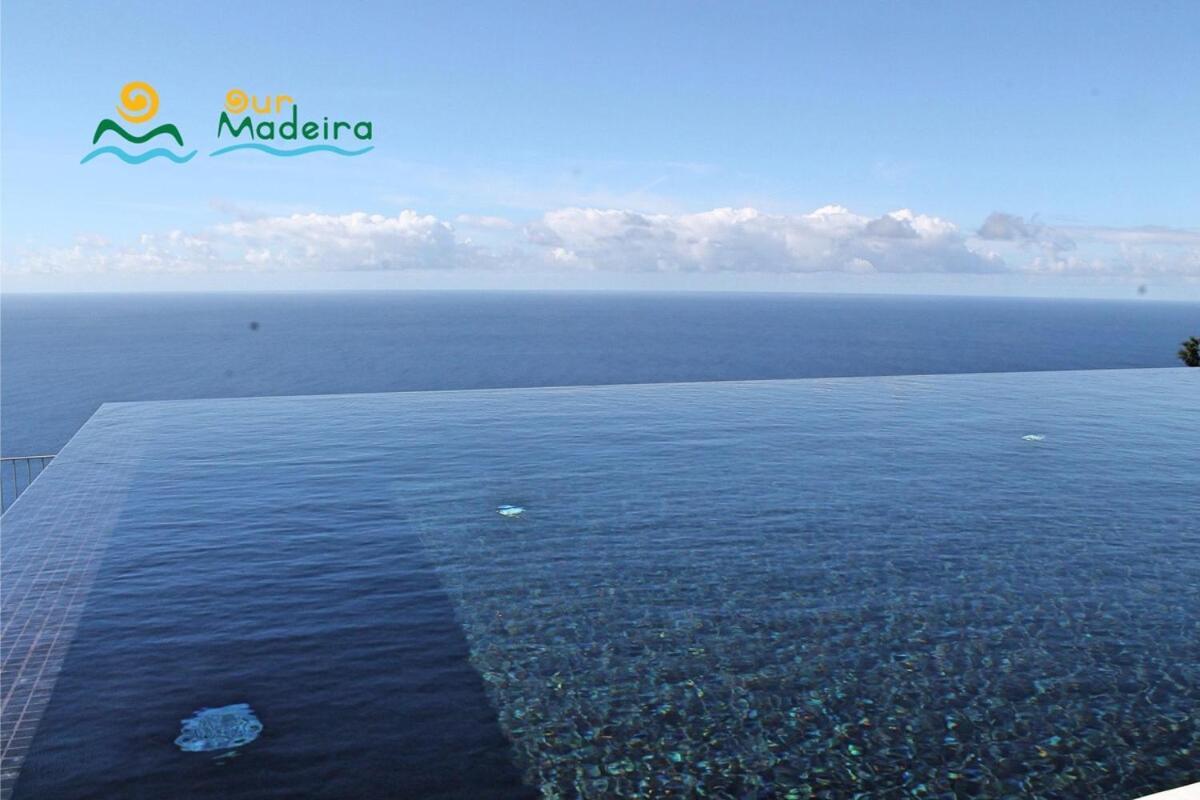 Ourmadeira - Cliffscape, Panoramic Seaviews Villa Estreito Da Calheta Exteriör bild