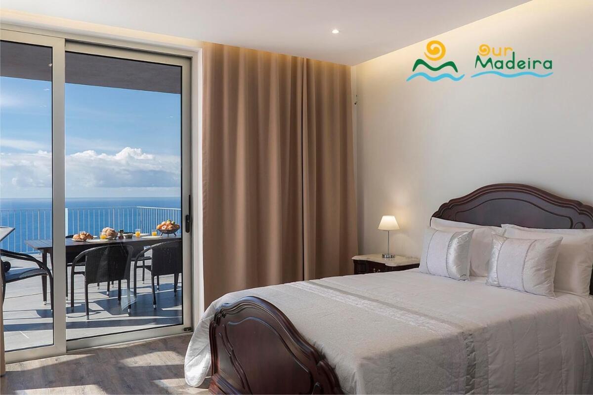 Ourmadeira - Cliffscape, Panoramic Seaviews Villa Estreito Da Calheta Exteriör bild