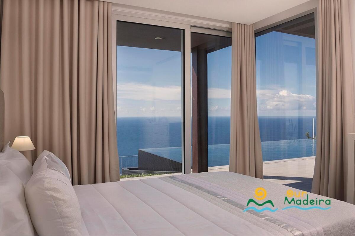 Ourmadeira - Cliffscape, Panoramic Seaviews Villa Estreito Da Calheta Exteriör bild